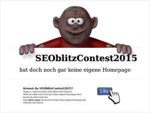 Dies ist ein Thumbshot von keiner Homepage im SeoBlitzContest2015